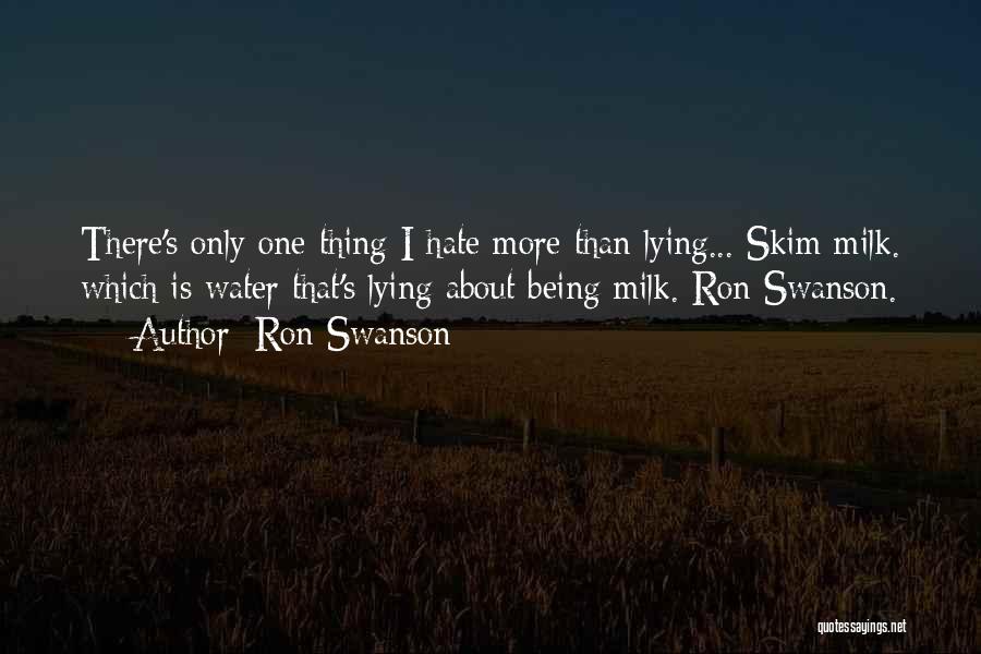 Swanson Quotes By Ron Swanson