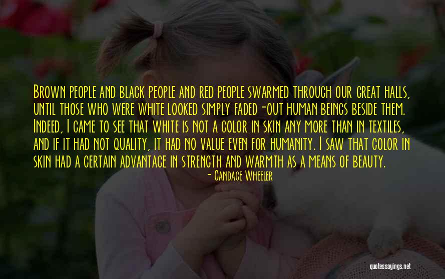 Swarmed Quotes By Candace Wheeler Swarmed Quotes By Candace Wheeler