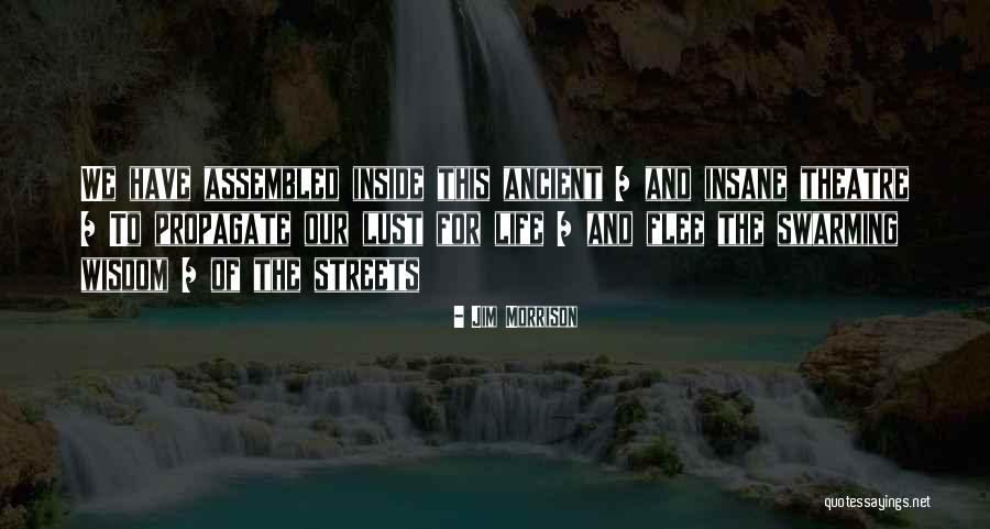 Swarming Quotes By Jim Morrison Swarming Quotes By Jim Morrison
