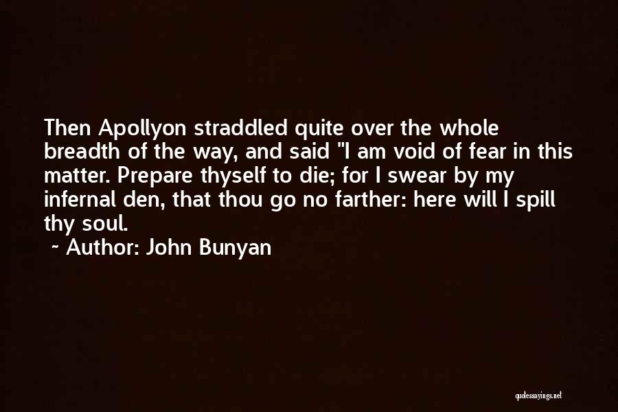 Swear Quotes By John Bunyan