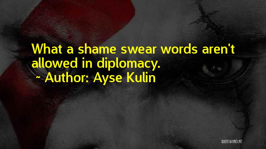 Swear Words Quotes By Ayse Kulin