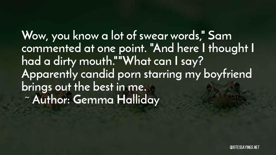 Swear Words Quotes By Gemma Halliday