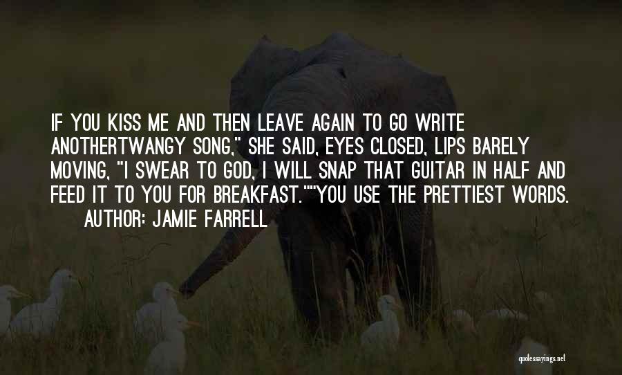 Swear Words Quotes By Jamie Farrell