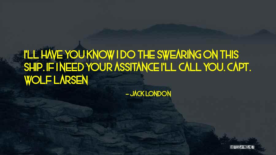 Swearing Quotes By Jack London Swearing Quotes By Jack London