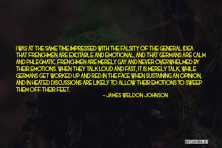 Sweep Off Your Feet Quotes By James Weldon Johnson