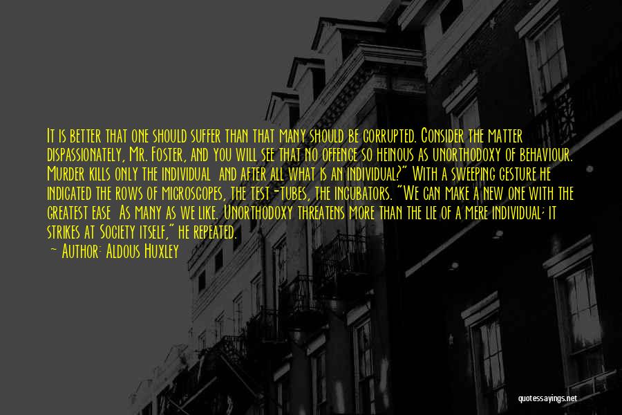 Sweeping Quotes By Aldous Huxley