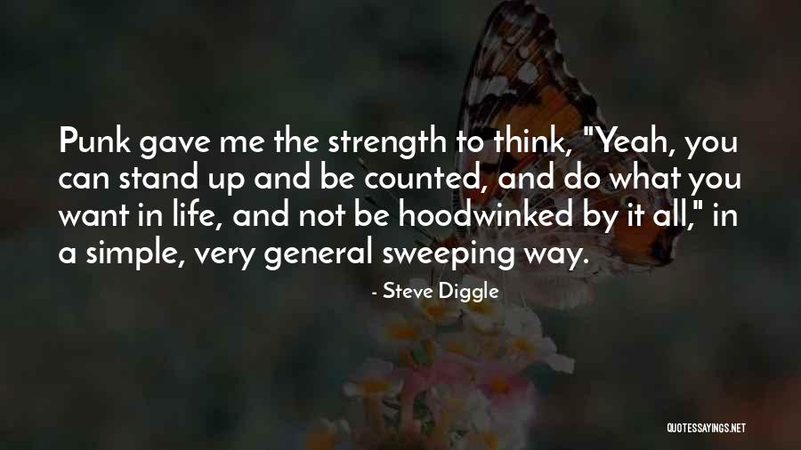 Sweeping Quotes By Steve Diggle