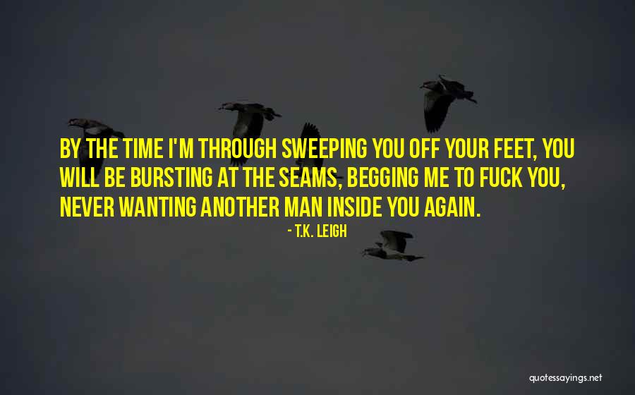 Sweeping You Off Your Feet Quotes By T.K. Leigh