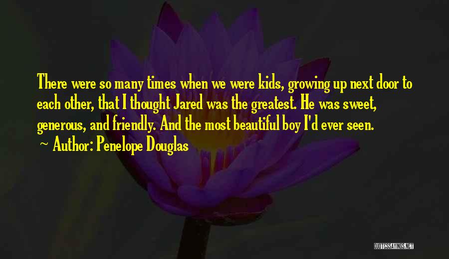 Sweet And Beautiful Quotes By Penelope Douglas