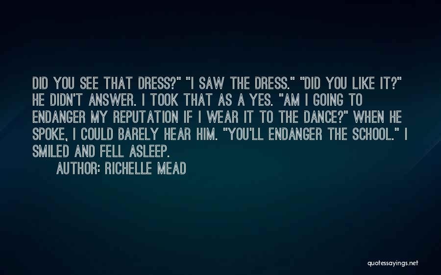 Sweet And Funny Quotes By Richelle Mead
