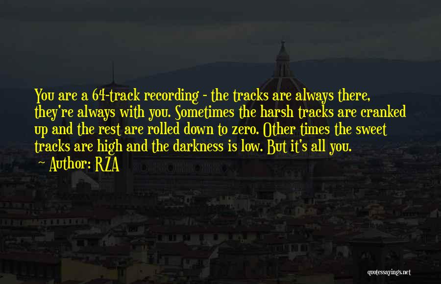 Sweet And Low Down Quotes By RZA