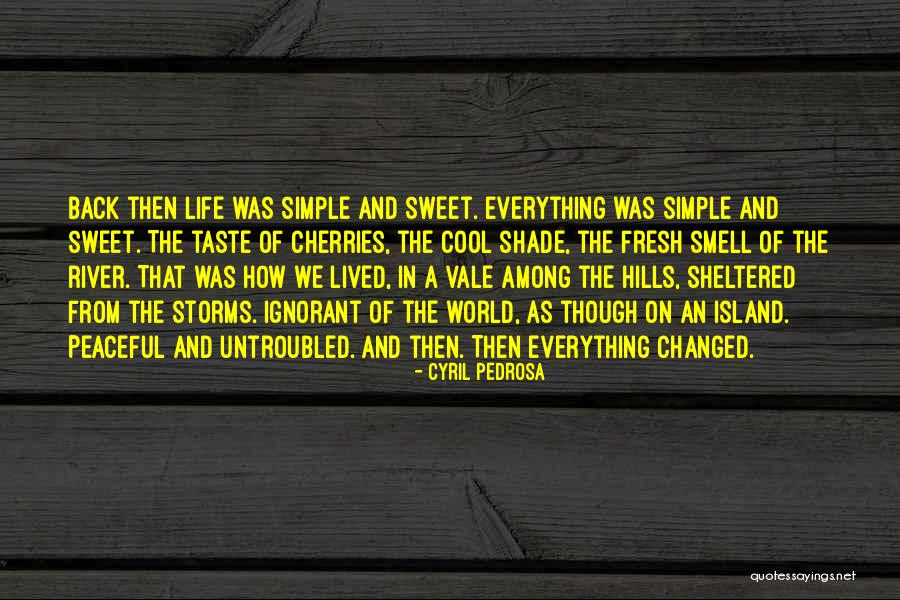 Sweet And Simple Life Quotes By Cyril Pedrosa Sweet And Simple Life Quotes By Cyril Pedrosa