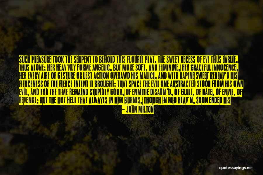 Sweet Angelic Quotes By John Milton Sweet Angelic Quotes By John Milton