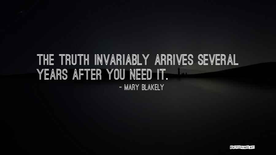 Sweet Angelic Quotes By Mary Blakely