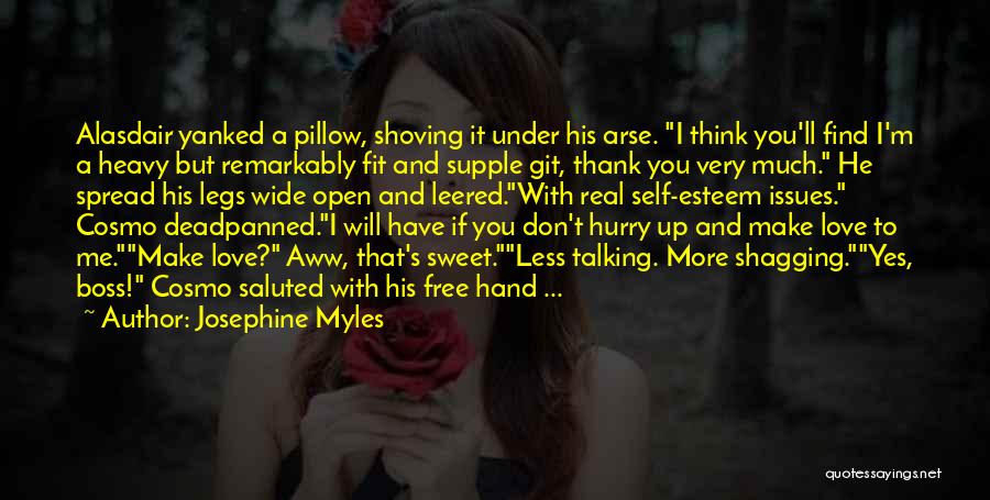 Sweet Aww Quotes By Josephine Myles