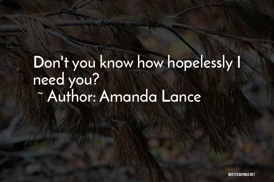 Sweet Boyfriends Quotes By Amanda Lance