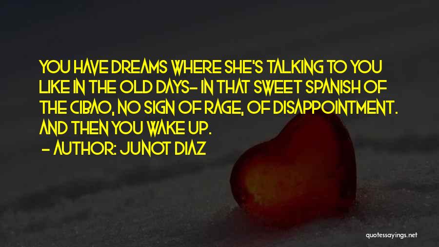 Sweet Dreams Of You Quotes By Junot Diaz