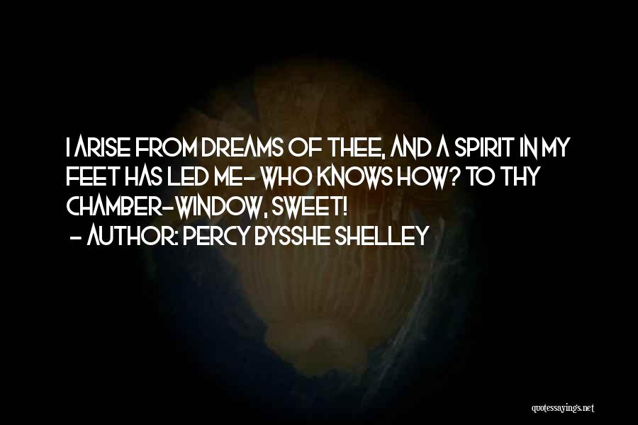 Sweet Dreams Quotes By Percy Bysshe Shelley