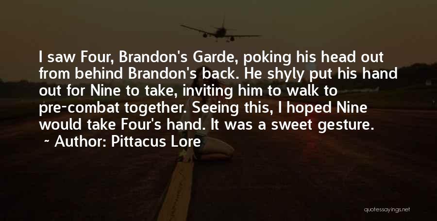 Sweet Get Back Together Quotes By Pittacus Lore