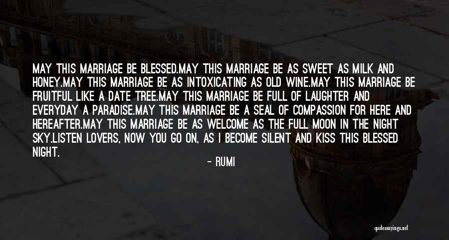 Sweet Kiss Love Quotes By Rumi