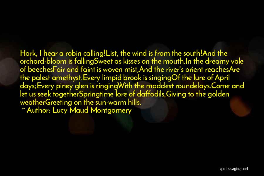 Sweet Kisses Quotes By Lucy Maud Montgomery