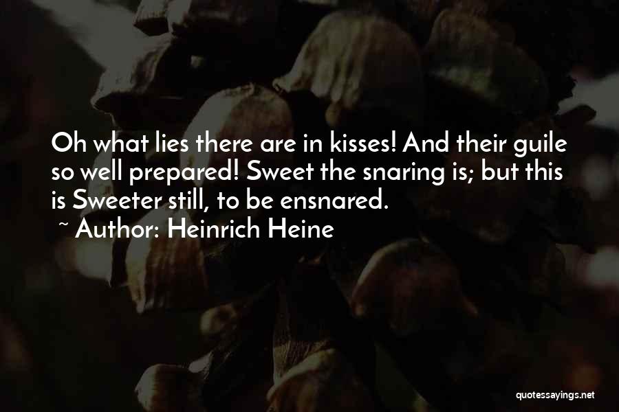 Sweet Kissing Quotes By Heinrich Heine