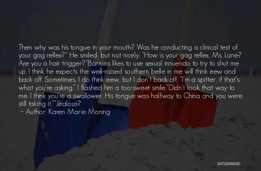 Sweet Kissing Quotes By Karen Marie Moning