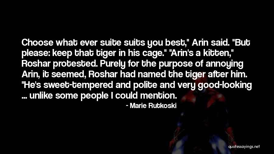 Sweet Kitten Quotes By Marie Rutkoski Sweet Kitten Quotes By Marie Rutkoski