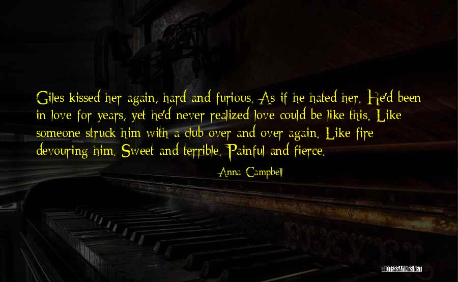 Sweet Love For Her Quotes By Anna Campbell