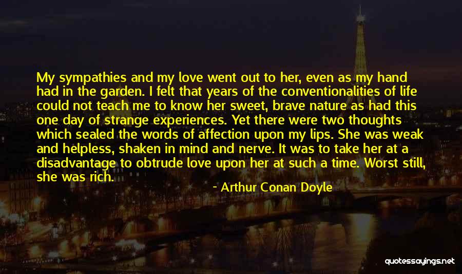 Sweet Love Words And Quotes By Arthur Conan Doyle