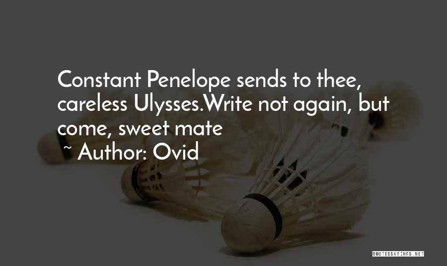 Sweet Lovers Quotes By Ovid