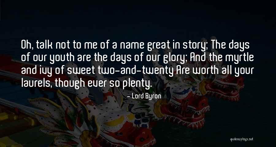 Sweet Names Quotes By Lord Byron Sweet Names Quotes By Lord Byron