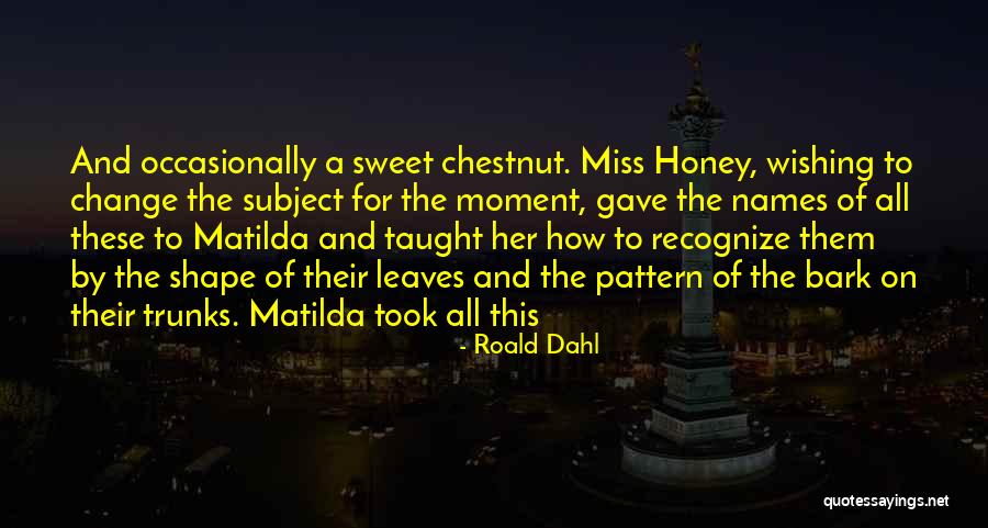 Sweet Names Quotes By Roald Dahl Sweet Names Quotes By Roald Dahl