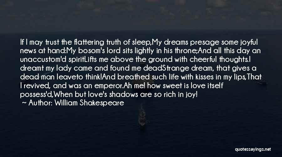 Sweet Sleep Love Quotes By William Shakespeare