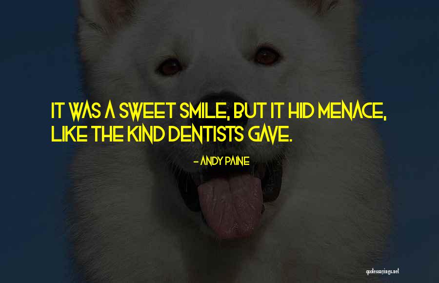 Sweet Smile Quotes By Andy Paine