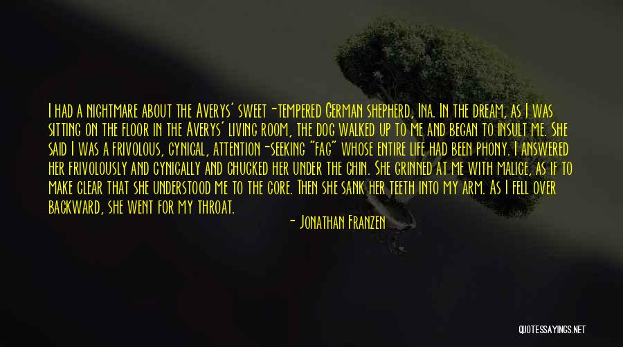 Sweet Throat Quotes By Jonathan Franzen Sweet Throat Quotes By Jonathan Franzen