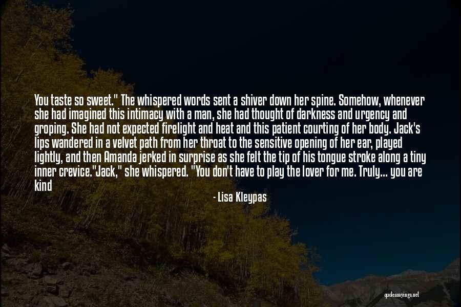 Sweet Throat Quotes By Lisa Kleypas Sweet Throat Quotes By Lisa Kleypas