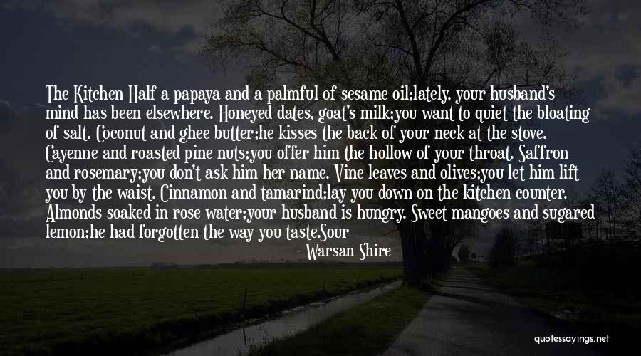 Sweet Throat Quotes By Warsan Shire Sweet Throat Quotes By Warsan Shire