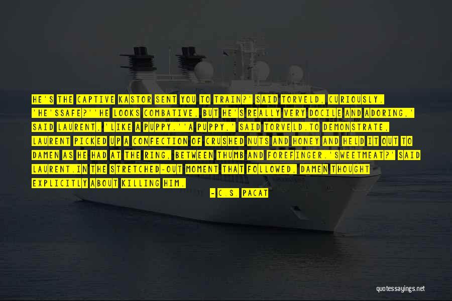 Sweetmeat Quotes By C.S. Pacat Sweetmeat Quotes By C.S. Pacat