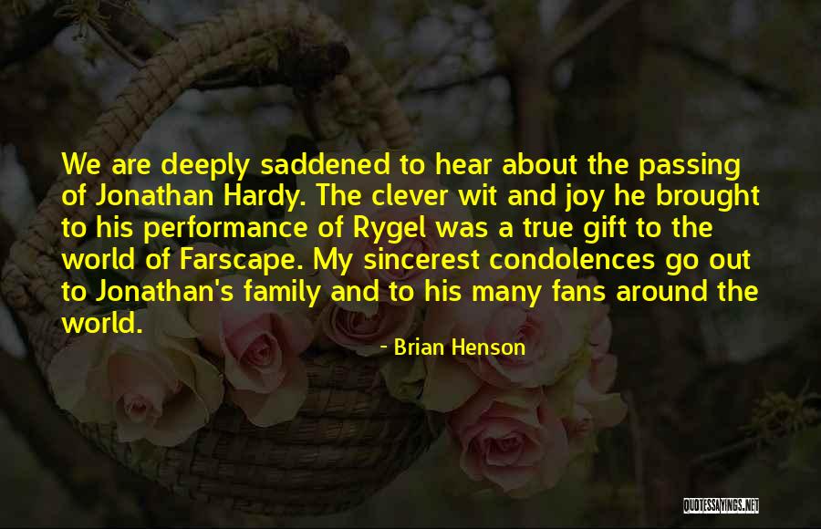 Sweetwood Irish Setters Quotes By Brian Henson Sweetwood Irish Setters Quotes By Brian Henson