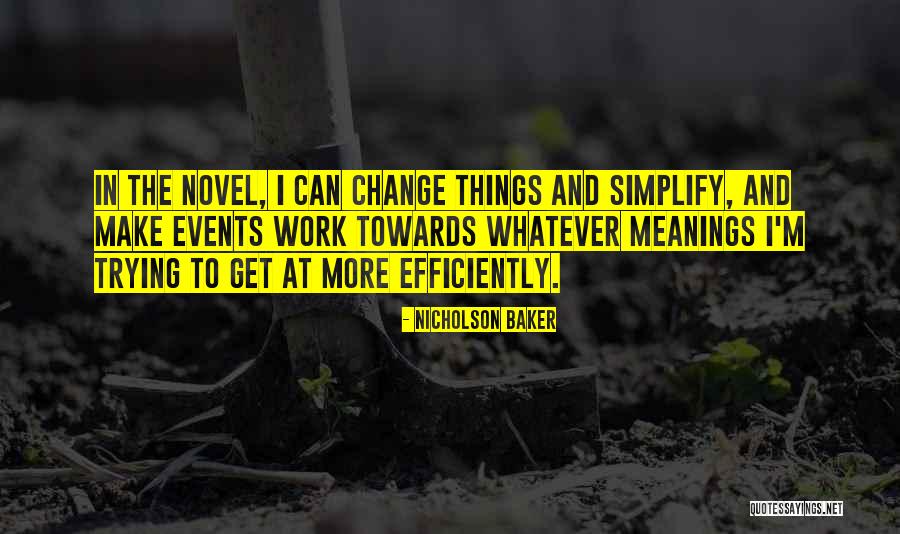Sweigert Road Quotes By Nicholson Baker Sweigert Road Quotes By Nicholson Baker