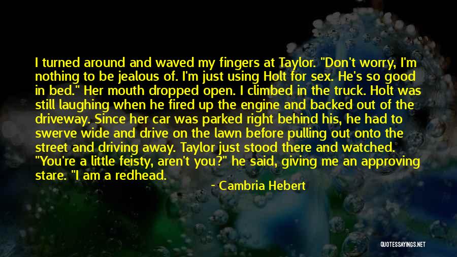 Swerve Quotes By Cambria Hebert