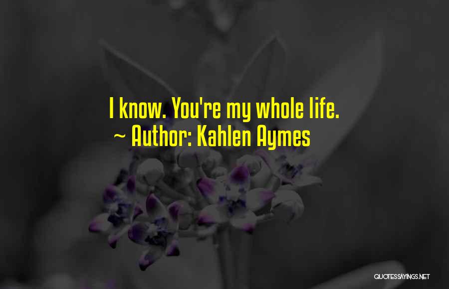 Swetha Warrier Quotes By Kahlen Aymes