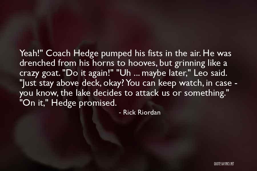 Swicegood Barker Quotes By Rick Riordan Swicegood Barker Quotes By Rick Riordan
