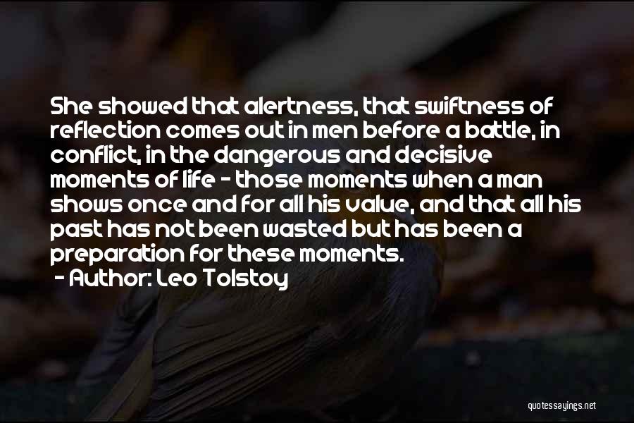 Swiftness Quotes By Leo Tolstoy