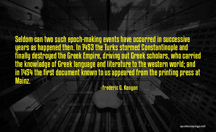 Swiggles Fox Quotes By Frederic G. Kenyon Swiggles Fox Quotes By Frederic G. Kenyon