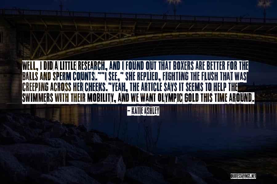 Swimmers Quotes By Katie Ashley Swimmers Quotes By Katie Ashley