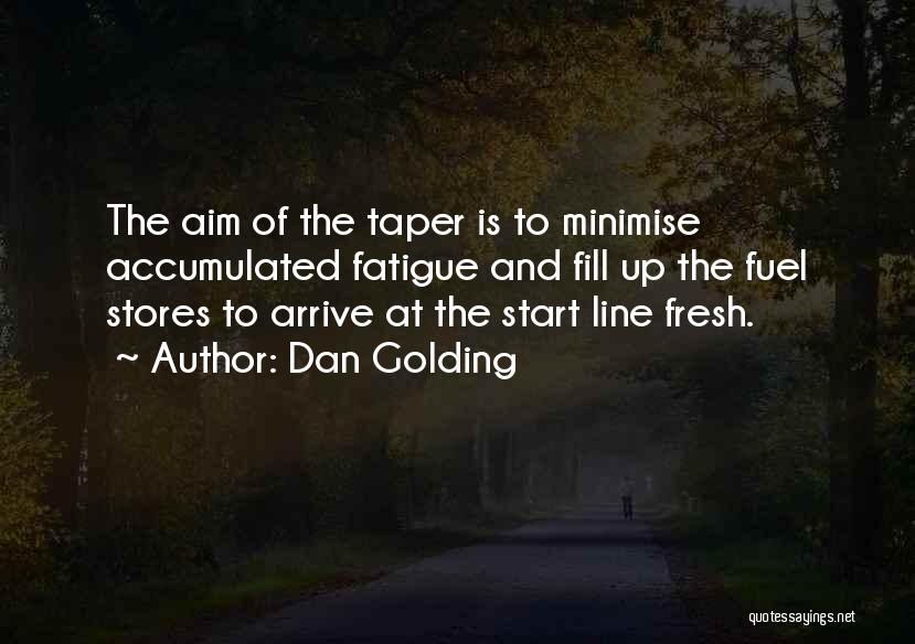 Swimming Fitness Quotes By Dan Golding