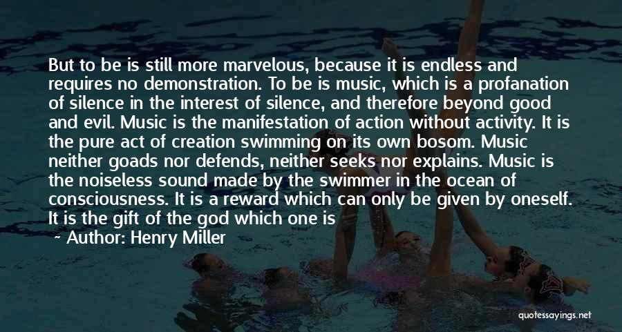 Swimming In The Ocean Quotes By Henry Miller