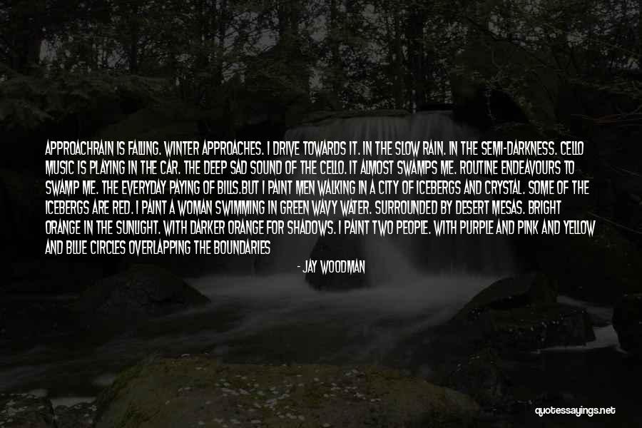 Swimming In The Rain Quotes By Jay Woodman